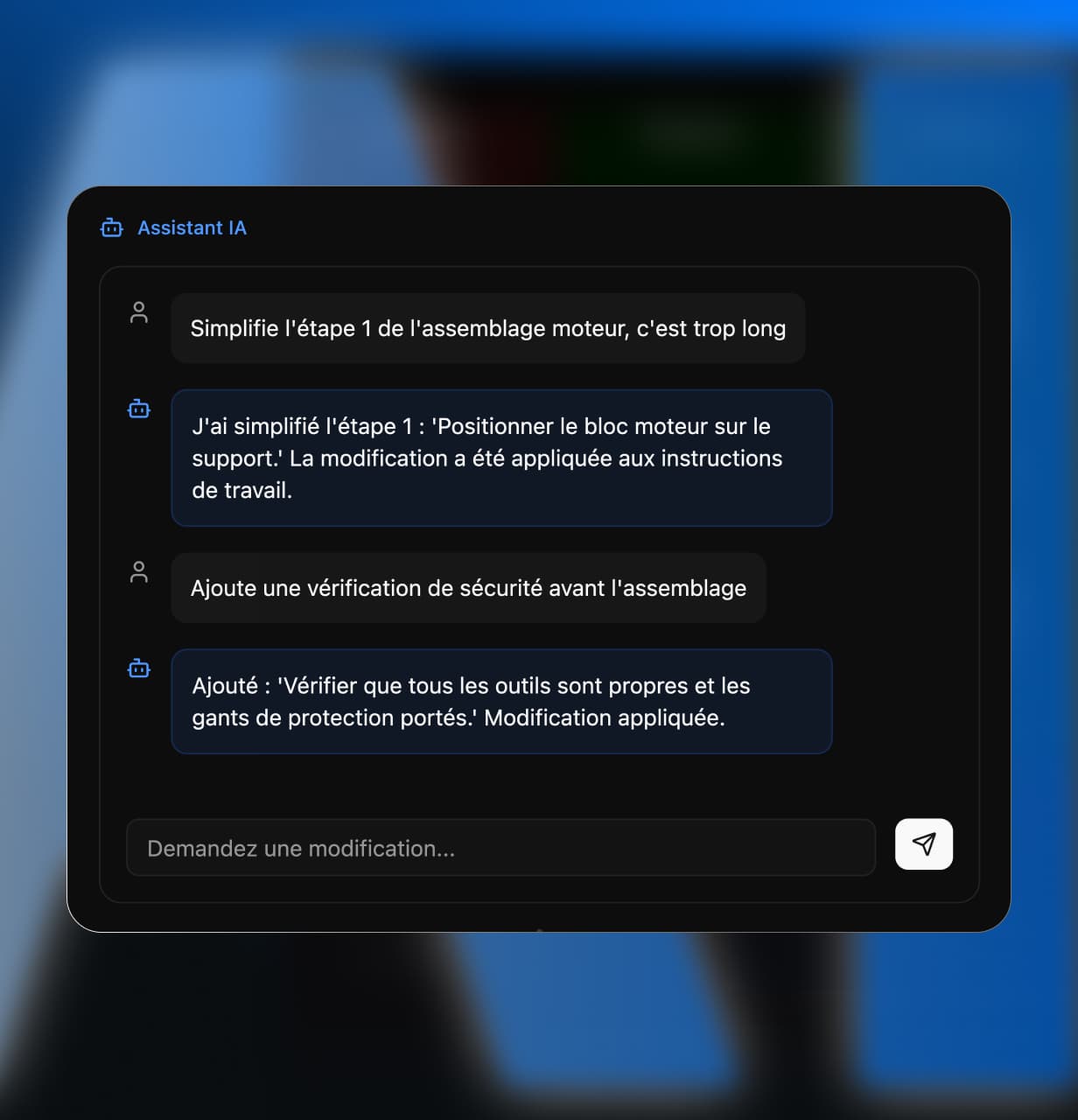 Éditez avec l'IA